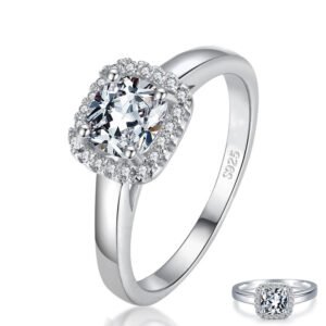 S925 Sterling Silver Hand Inlaid Zircon Ring Rings S925 Sterling Silver Hand Inlaid Zircon Ring Rings