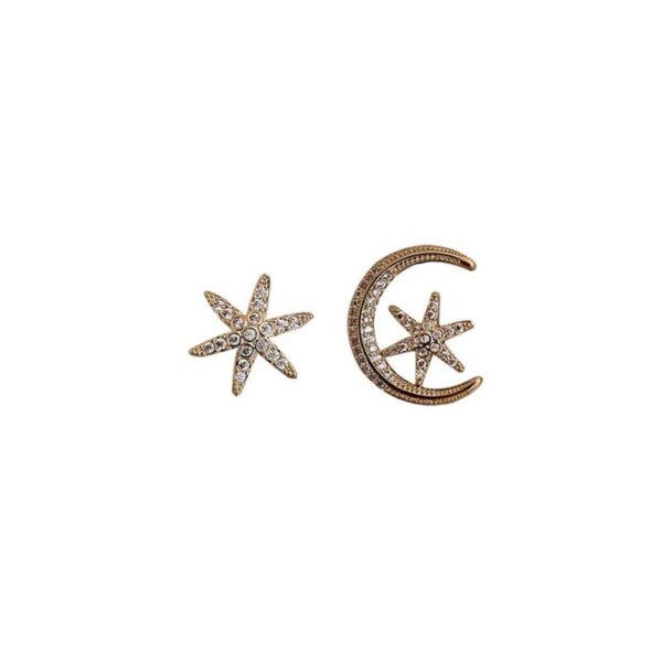 925 Silver Needle Earrings Asymmetric Earrings Earrings 4