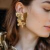 New European And American Creative Alloy Double Butterfly Earrings Retro Gold Exaggerated Size Butterfly Earrings Earrings Women Earrings 8 New European And American Creative Alloy Double Butterfly Earrings Retro Gold Exaggerated Size Butterfly Earrings Earrings Women Earrings 8