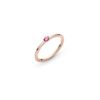 Sterling Silver Ring Rose Gold Solitaire Ring Epoxy Love Heart Ring Rings 20