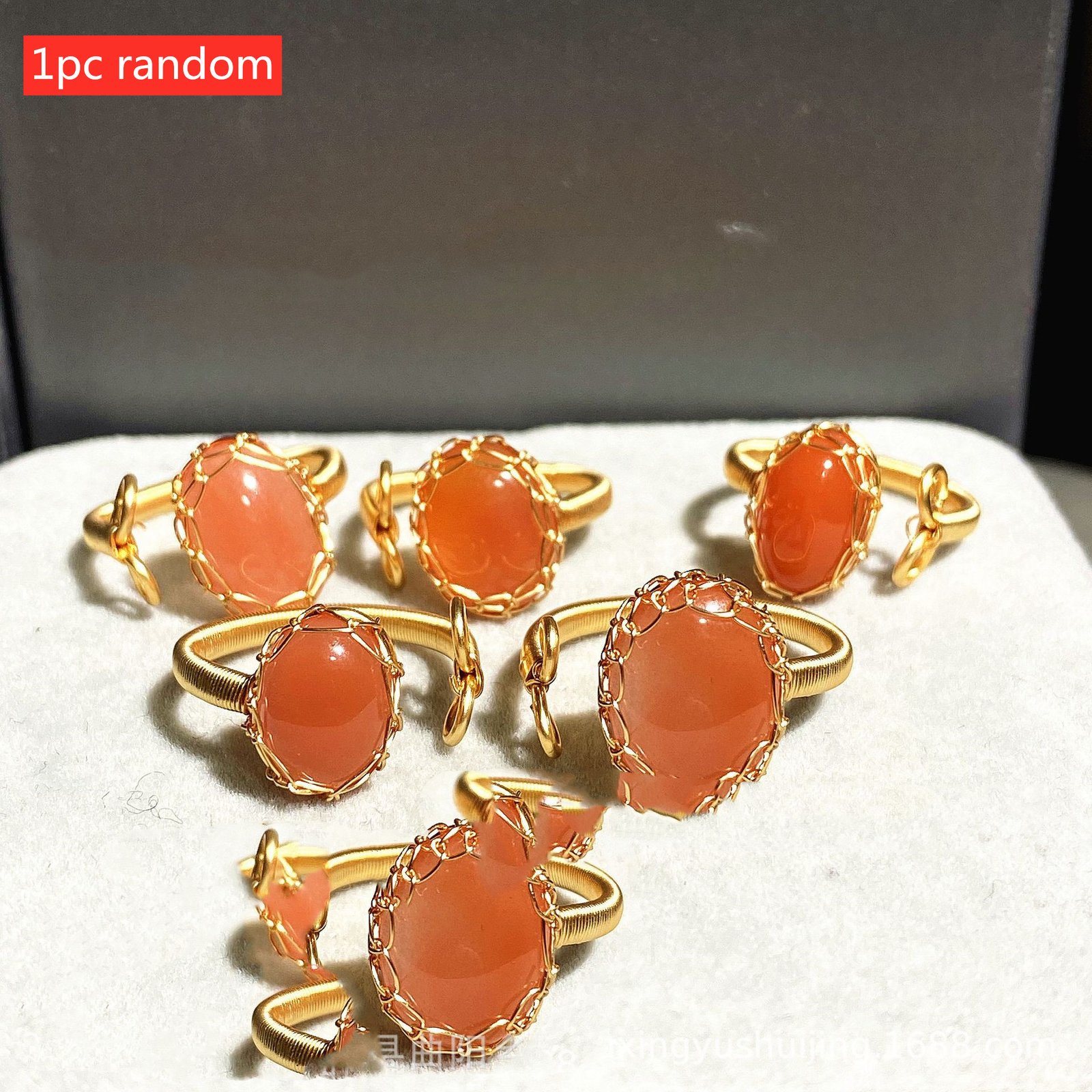 14k Gold Winding Handmade Ring Kitten Cute Natural Aquamarine Pearl Strawberry Crystal Ring Ring Rings 11 14k Gold Winding Handmade Ring Kitten Cute Natural Aquamarine Pearl Strawberry Crystal Ring Ring Rings 11