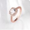 Rose Gold Ring Women European And American Fashion Zircon And Diamond Jewelry Rings 12
