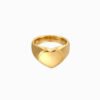 Stainless Steel Love Ring 18K Gold Plated 316 Stainless Steel Ring Rings 9
