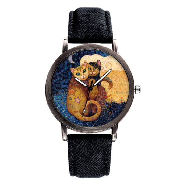 Lovely Casual Rose Gold Shell Noodle Watch watches 4