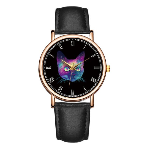 Lovely Casual Rose Gold Shell Noodle Watch watches 9