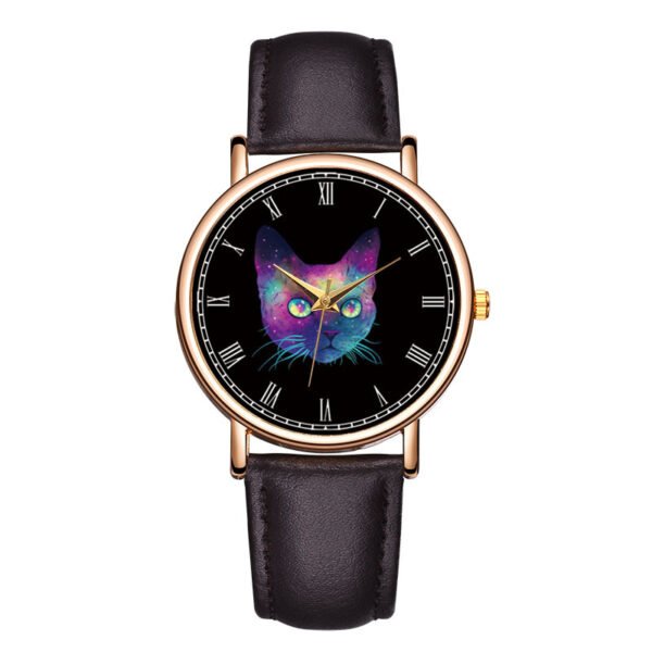 Lovely Casual Rose Gold Shell Noodle Watch watches 11