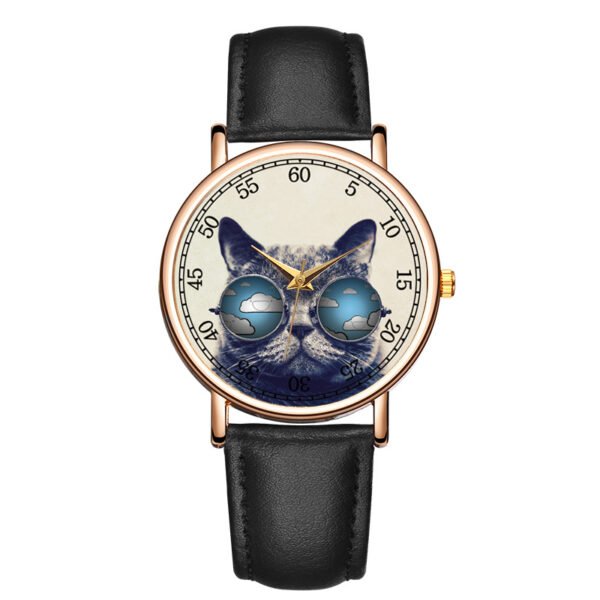Lovely Casual Rose Gold Shell Noodle Watch watches 12