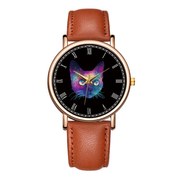 Lovely Casual Rose Gold Shell Noodle Watch watches 10