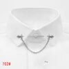 Simple Personality Gold Color Pins Brooches Metal Chain Tassel Shirt Collar Other 12 Simple Personality Gold Color Pins Brooches Metal Chain Tassel Shirt Collar Other 12