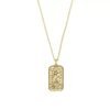 Tarot Power La Luna Gold Necklace Necklaces 19