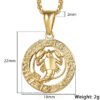 Men’s Women’s 12 Horoscope Zodiac Sign Gold Pendant Necklace Necklaces 22 Men’s Women’s 12 Horoscope Zodiac Sign Gold Pendant Necklace Necklaces 22