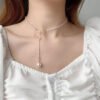 New Niche Design Pearl Necklace Women”s Fashion Cool Wind Necklaces 8 New Niche Design Pearl Necklace Women”s Fashion Cool Wind Necklaces 8