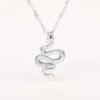 Stainless Steel Snake Necklaces For Women Men Gold Silver Color Zodiac Animal Neck Chain Male Female Pendant Necklace Jewelry Necklaces 8 Stainless Steel Snake Necklaces For Women Men Gold Silver Color Zodiac Animal Neck Chain Male Female Pendant Necklace Jewelry Necklaces 8