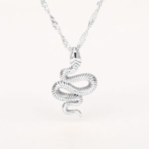 Stainless Steel Snake Necklaces For Women Men Gold Silver Color Zodiac Animal Neck Chain Male Female Pendant Necklace Jewelry Necklaces Stainless Steel Snake Necklaces For Women Men Gold Silver Color Zodiac Animal Neck Chain Male Female Pendant Necklace Jewelry Necklaces