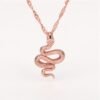 Stainless Steel Snake Necklaces For Women Men Gold Silver Color Zodiac Animal Neck Chain Male Female Pendant Necklace Jewelry Necklaces 12 Stainless Steel Snake Necklaces For Women Men Gold Silver Color Zodiac Animal Neck Chain Male Female Pendant Necklace Jewelry Necklaces 12