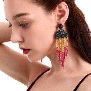 Color Beizhu Earrings Earrings