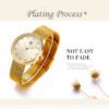 Women’s Creative Honeycomb Watch Gold Silver watches 12