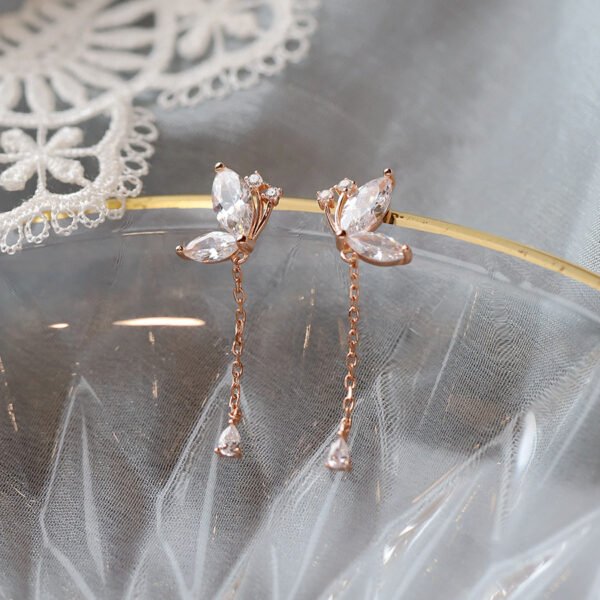 Mori Super Fairy Sterling Silver Butterfly Earrings Earrings 6