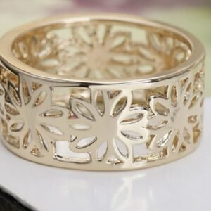 Individual pattern hollow ring Rings Individual pattern hollow ring Rings