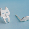 S925 Sterling Silver Stud Earrings Fashion Detachable Cat Fish Pin Studs Cute Comet Silver Earrings Earrings 19