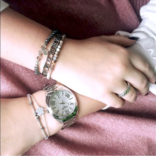 Roman numerals rose gold bracelet Bracelets 5