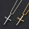 Baseball bat cross hip hop necklace Necklaces 7
