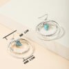 Personalized Solid Color Dual-use Short Earrings Earrings 12