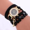 Gold Crystal Rhinestone Bracelet Watch Necklaces 4