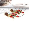 Retro drop-shaped alloy earrings Earrings 10
