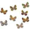 High Quality Fashionable Rhinestone Butterfly Brooch Pin Gold Colors Women Dress Wedding Bridal Brooch Pin Accessories 14