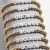 Fashion simple dice bracelet letter bracelet Bracelets 8