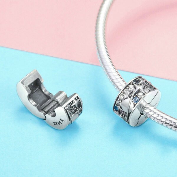 S925 sterling silver star beads Accessories 7