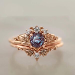 European And American Rose Gold Plated Engagement Ring Rings European And American Rose Gold Plated Engagement Ring Rings