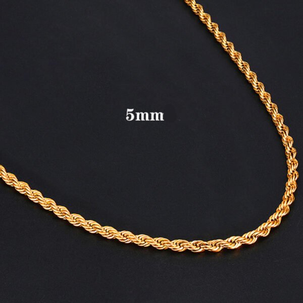 18k gold-plated chain Necklaces 5