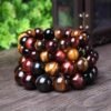 Tiger Eye Bracelet Natural Crystal Stone Buddha Bead Bracelet Bracelets 10