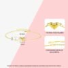 Simple 14k yellow gold ladies bracelet Bracelets 11