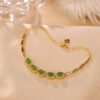 Women’s Gold-plated Hotan Jade Bracelet Bracelets 11