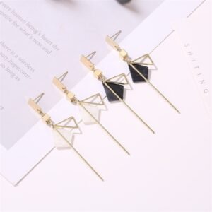 Tassel Earrings Acetate Plate Geometric Stud Earrings Earrings