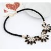 Clavicle Chain Beach Vacation Wind Sun Flower Short Necklace Retro Three Flower Necklace Korean Wholesale Necklaces 18
