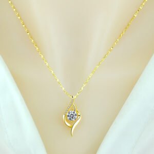 Sterling Silver Gold-plated Rose Gold Necklace Necklaces