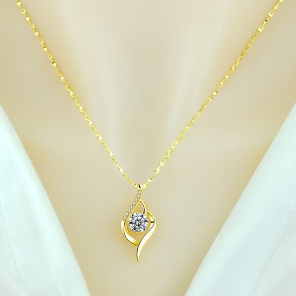 Sterling Silver Gold-plated Rose Gold Necklace Necklaces 3