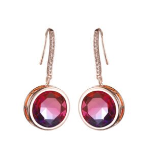 New Style Earrings Tourmaline Popular In Europe And America Earrings New Style Earrings Tourmaline Popular In Europe And America Earrings