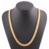 18K Gold Snake Bone Copper Chain Necklaces 13 18K Gold Snake Bone Copper Chain Necklaces 13