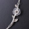 Tree branch Camellia Flower Pendant Necklace Necklaces 8