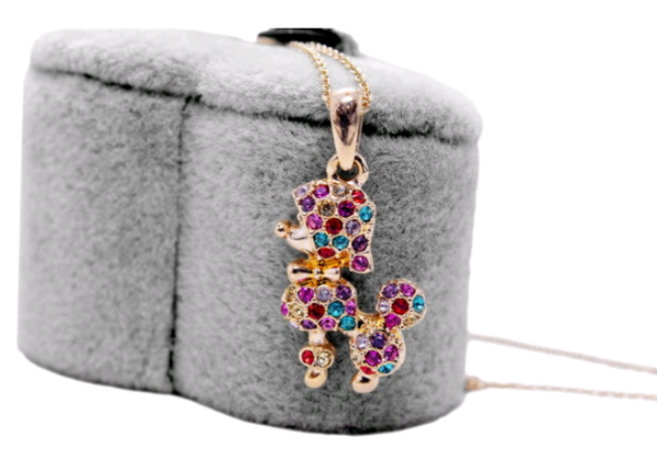 Jewelry necklace female fashion princess dog diamond adjustable necklace Necklaces 5