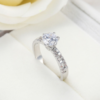 White gold zircon jewelry ring Rings 8