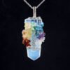 Crystal Column Tree Of Life Winding Pendant Necklace Necklaces 13