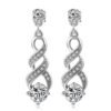 Ladies Autilite Gold Plated Earring Earrings 8