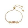 Women’s Gold Mother’s Day Color Zirconium Heart Push-pull Bracelet Bracelets 12 Women’s Gold Mother’s Day Color Zirconium Heart Push-pull Bracelet Bracelets 12