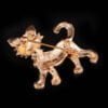 Fashion Jewelry Gold Cute Cat Brooches Garment Accessories Animal Pin Birthday Gift Other 8